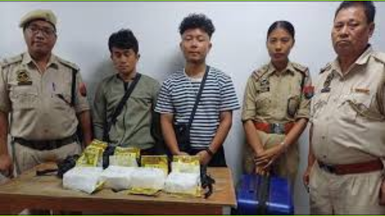 Mizoram Drug Bust: DRI Foils ₹9.72 Crore Meth Smuggling Bid