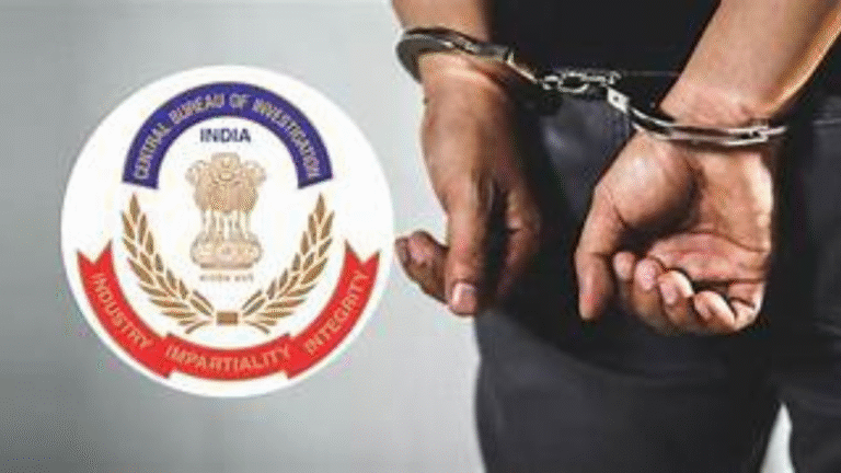 CBI Arrests Two including an Assistant Professor, Arunachal Pradesh while Accepting Bribe of Rs. 55,000