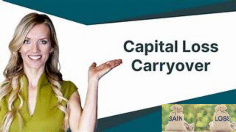 How to Carry Forward Your Capital Losses for Future Savings