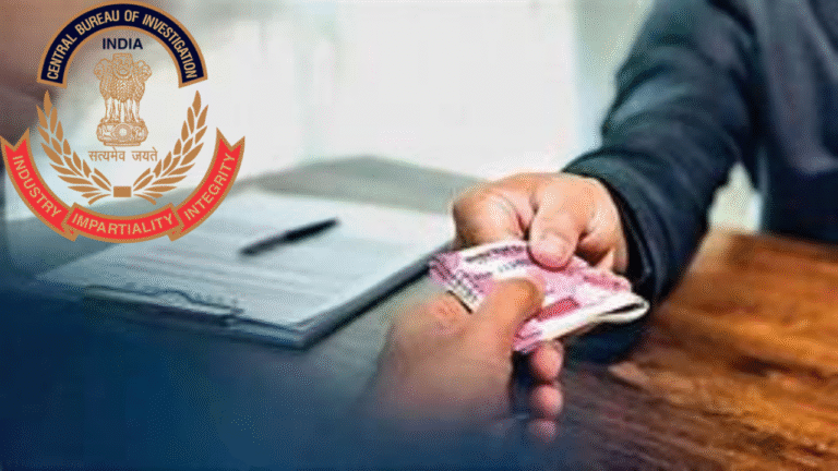 CBI Apprehends MCD Official, Delhi while accepting a Bribe of Rs 50,000