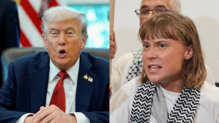 Trump Slams Greta Thunberg After Israel Deportation: “She’s Just a Troublemaker”