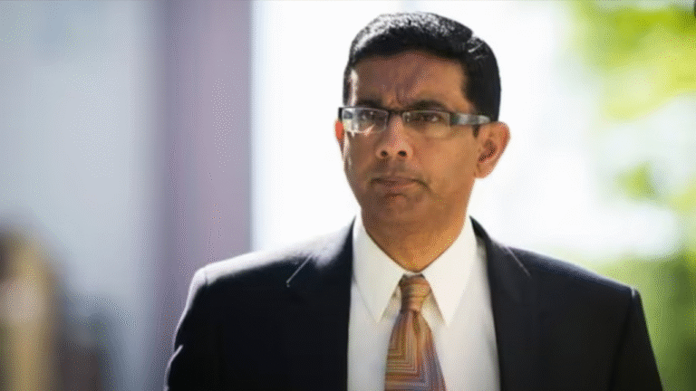 Dinesh D’Souza Condemns MAGA Racism After Being Called a ‘Disgusting Race of Slaves’