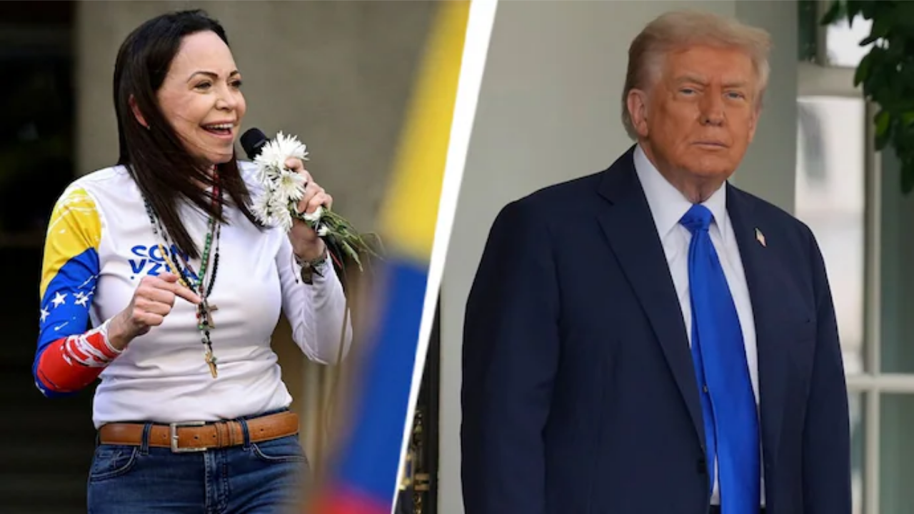 Venezuelan Opposition Leader Dedicates Nobel Peace Prize to Donald Trump