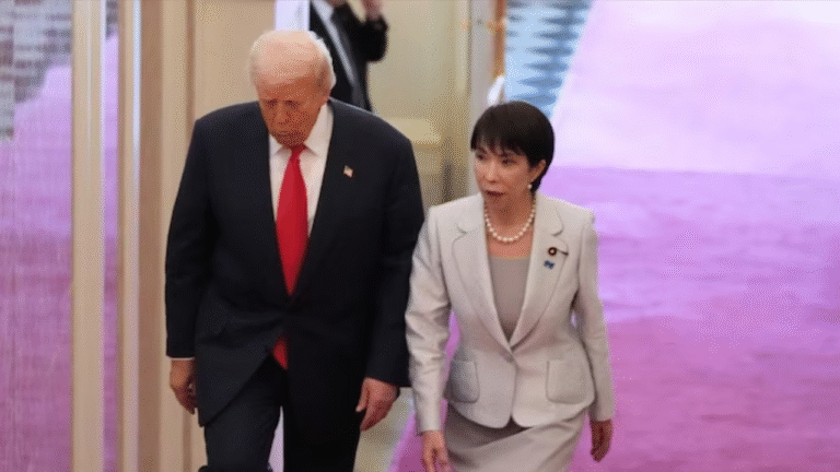 “Strong Handshake” Sets the Tone: Trump and Japan’s New PM Takaichi Meet in Tokyo