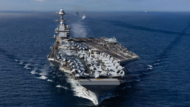 USS Gerald R. Ford Deployment to the Caribbean: A Show of Force Against Drug Trafficking