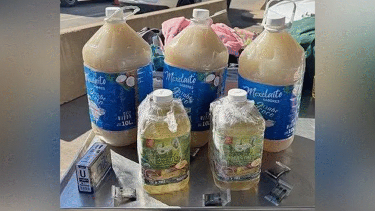 Meth Busters’ Strike: CBP Halts Massive Liquid Meth Shipment at Texas Border
