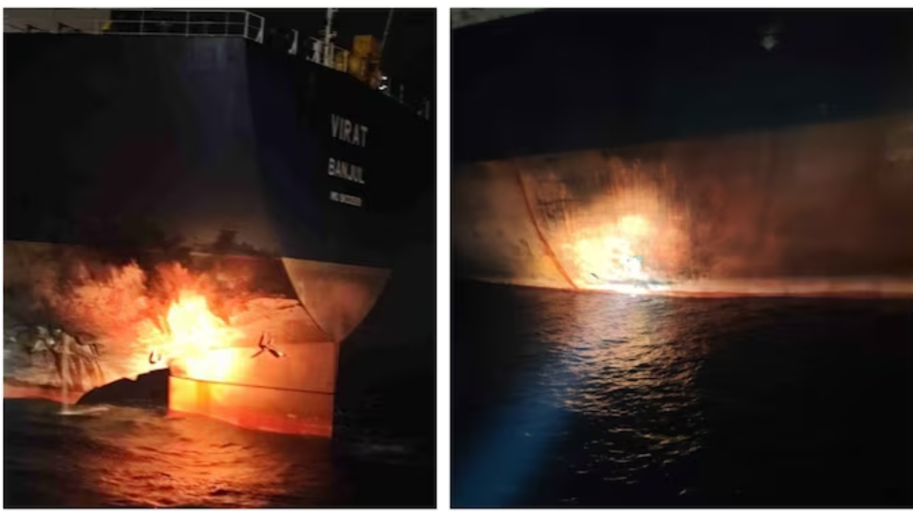 Russian Shadow Fleet Tanker Struck by Ukrainian Drones in Black Sea