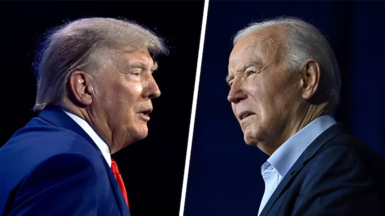 Trump and Biden Trade Blows Over National Direction