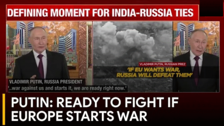 Kremlin Issues Warning Ahead of India Visit