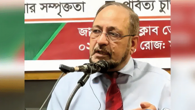 Ex-General's Controversial Call for India's Dissolution for Bangladeshi Peace