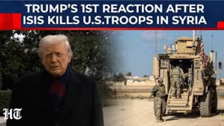 ISIS Ambush Kills US Personnel in Syria, Prompting Trump's Vow of Retaliation