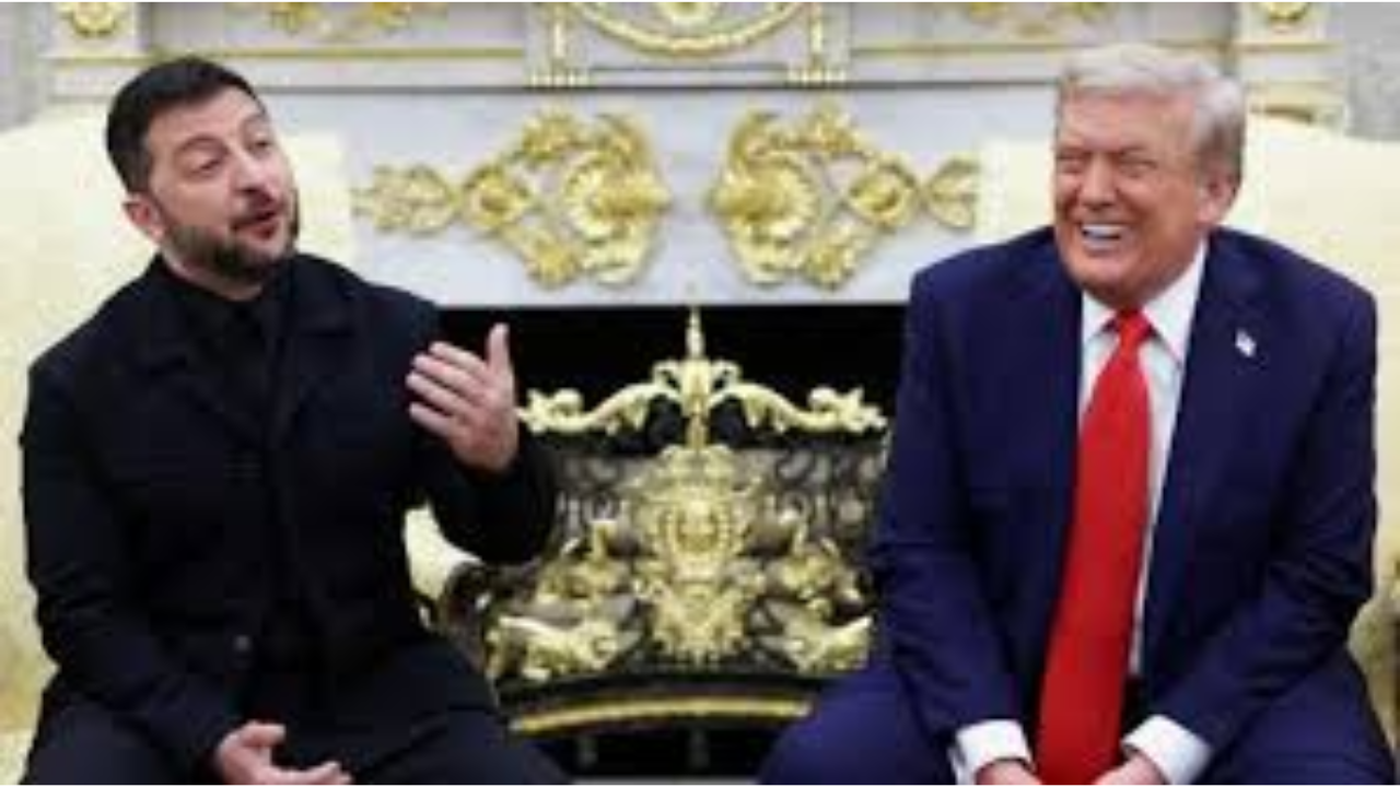 Kyiv Targeted by Massive Russian Strike Ahead of Trump-Zelenskyy Summit