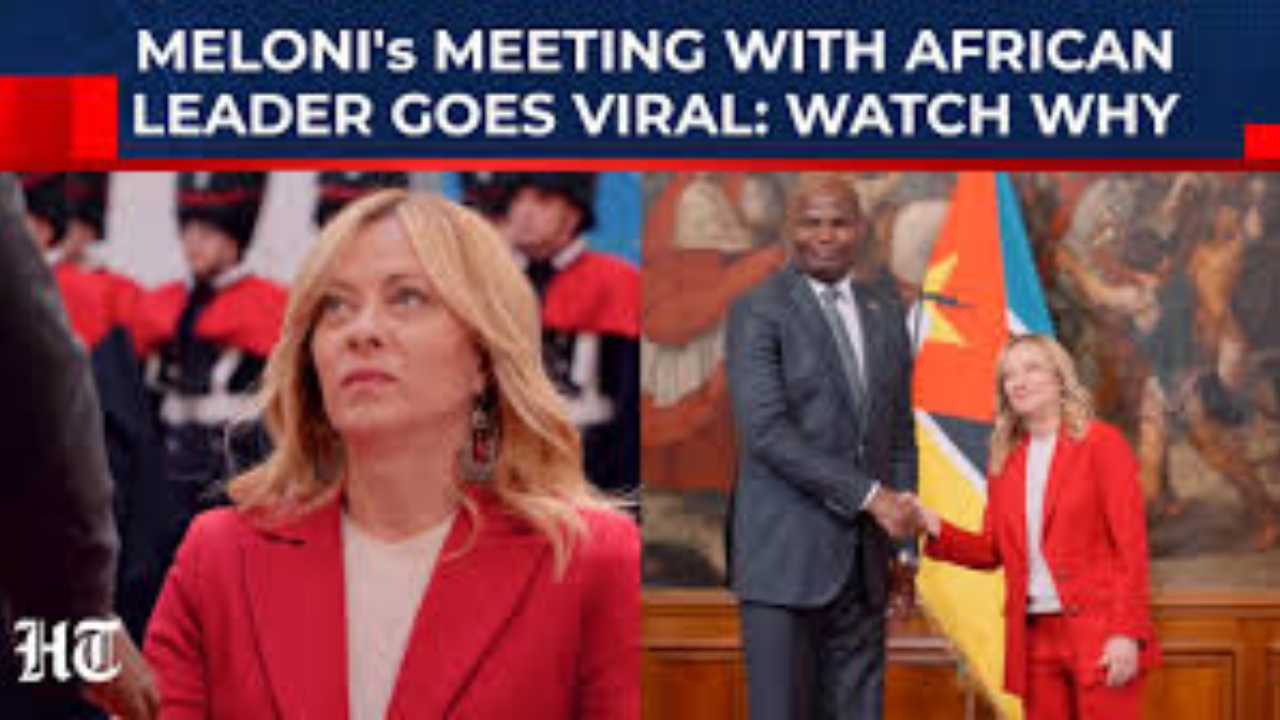 Diplomacy Reaches New Heights: Meloni and Chapo’s Viral Encounter