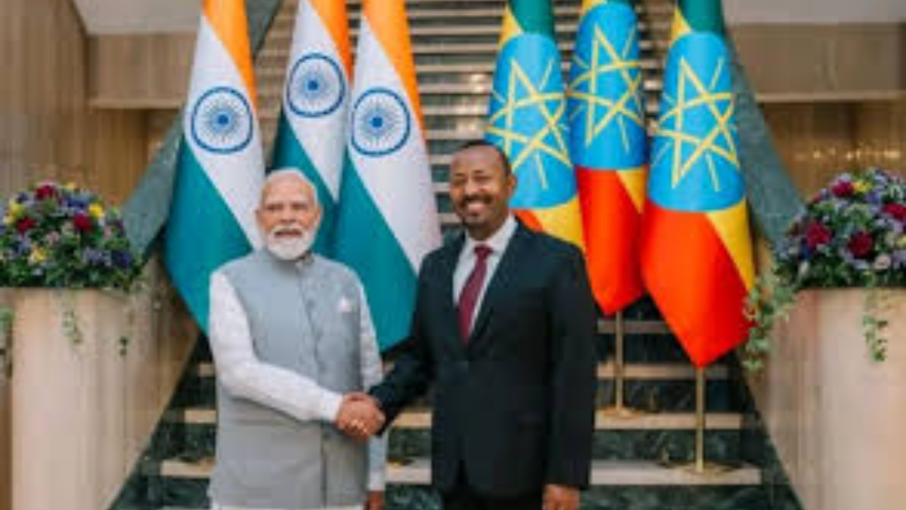 PM Modi Elevates India-Ethiopia Ties to Strategic Partnership in Historic Address