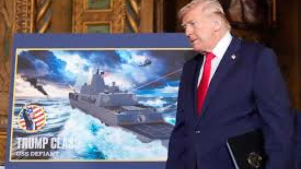 Trump Announces "Golden Fleet" Initiative and New Class of Battleships