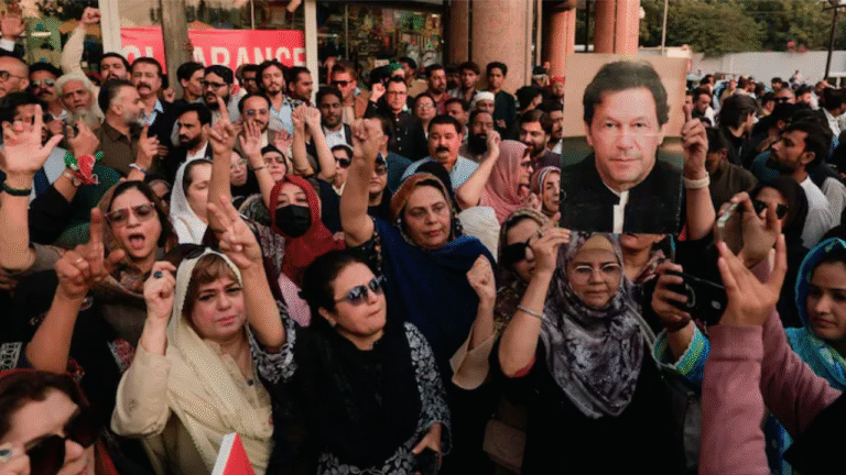 Imran Khan's Sister Meets Jailed Ex-PM, Quashing Death Rumors Amidst Protest Threats