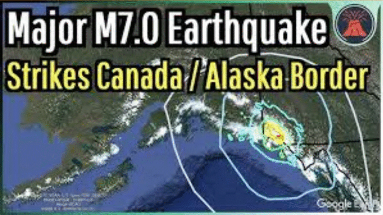 Midnight Tremors: Trio of Earthquakes Strike Alaska-Yukon Border