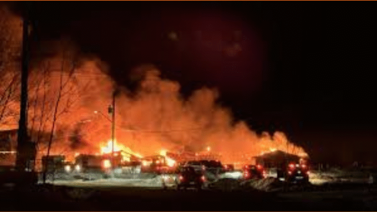 Fire Destroys School at Blueberry River First Nation