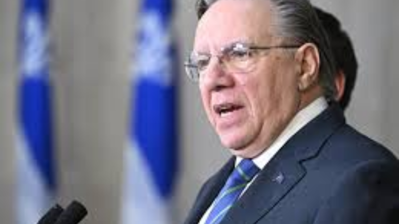 Premier François Legault Announces Resignation
