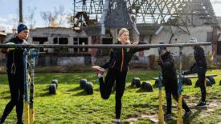 Training in the Shadow of War: Ukraine’s Athletes Defy the Ruins