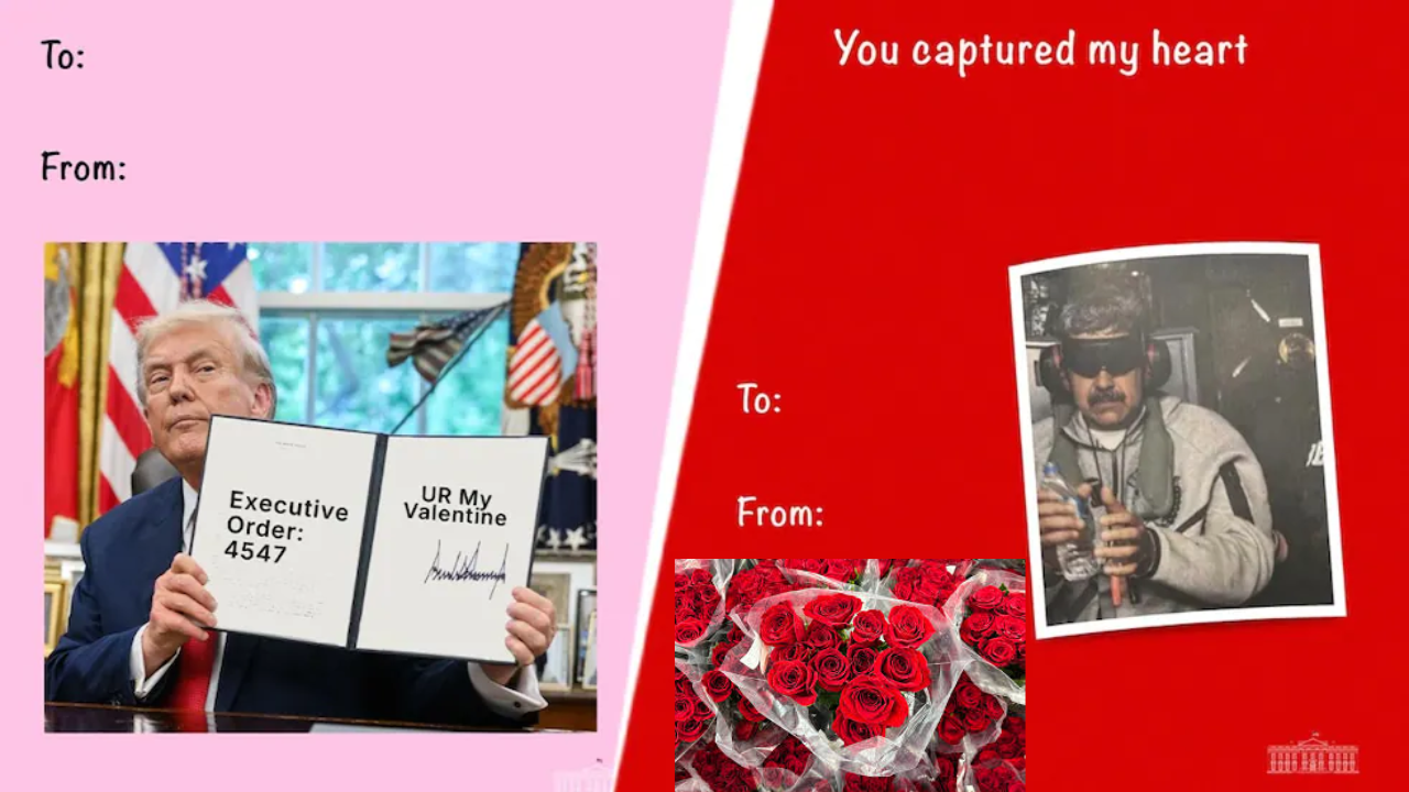 Roses are Red, Maduro is Blue: The White House’s Edgy Valentine’s Drop