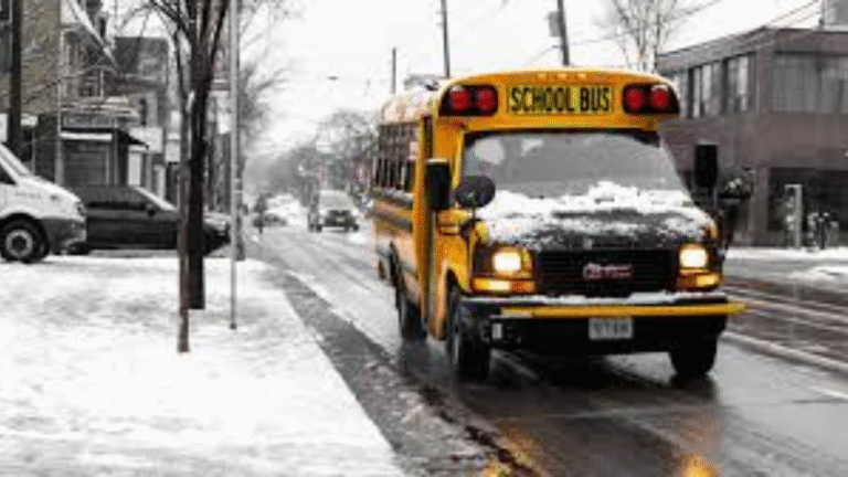 GTA School Bus Update: Post-Storm Delays & Friday Forecast
