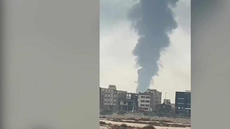 Massive Fire Erupts at Bahrain Fuel Facility Following Regional Strikes