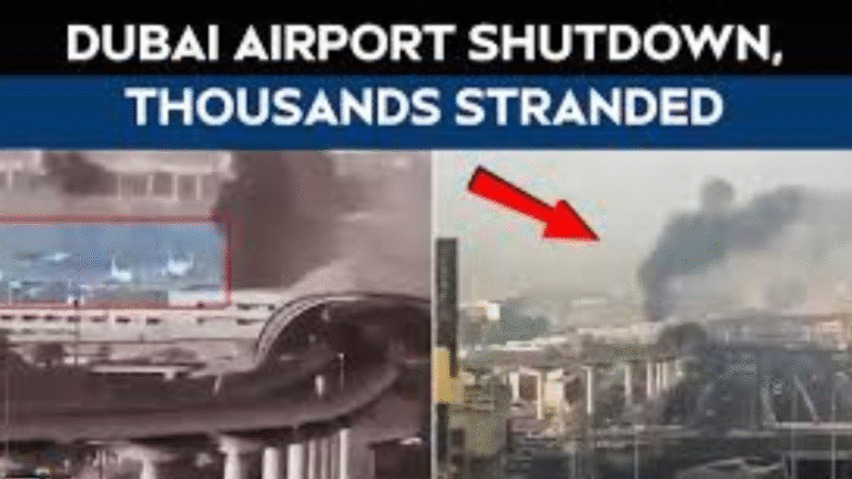 Tensions Peak: Drone Impact at Dubai Airport Amid Iran’s Surprise Apology