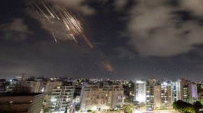 Iran Launches Missile Barrage Toward Israel