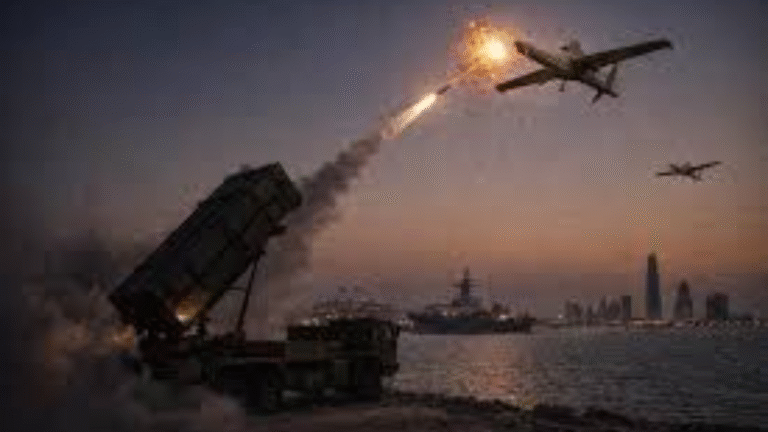 Saudi Air Defense Intercepts Massive Drone Swarm