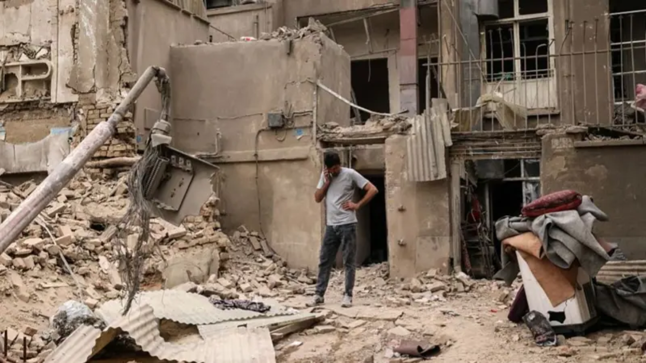 Crisis in Tehran: Structural Collapse and Urban Devastation