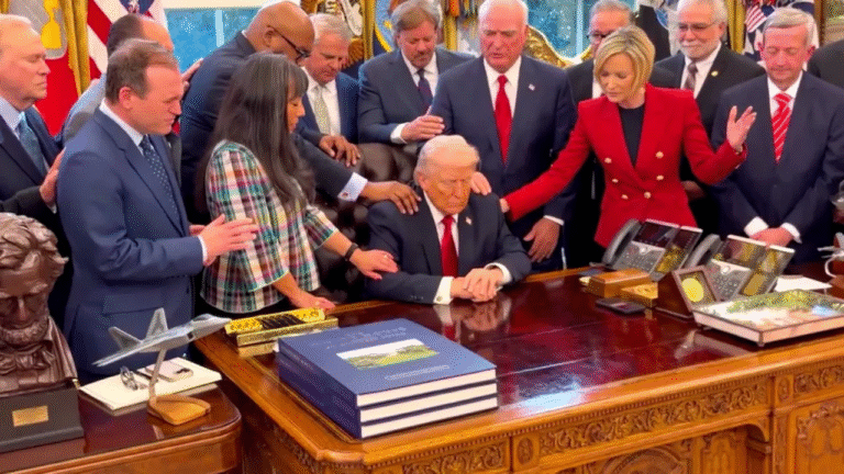 Faith in the Oval: Pastors Gather to Pray for President Trump