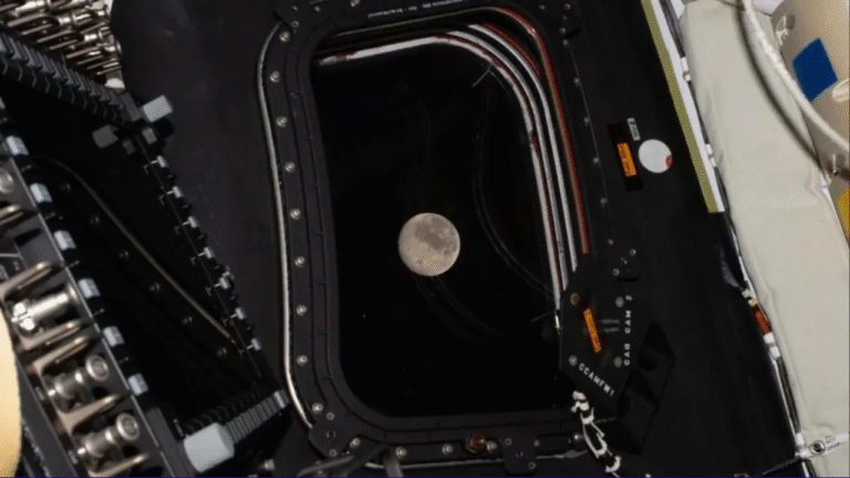 Astronauts witness total solar eclipse after regaining contact with Earth following Moon fly-By