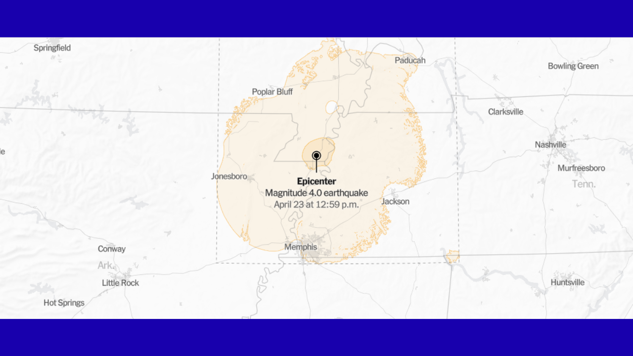 3.9-Magnitude Earthquake Rattles Southeast Missouri