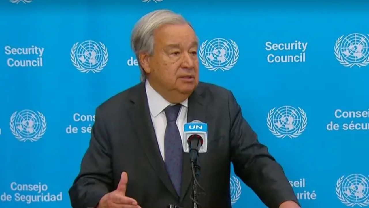 "Diplomacy Over Escalation": UN Chief Issues Urgent Call for Peace