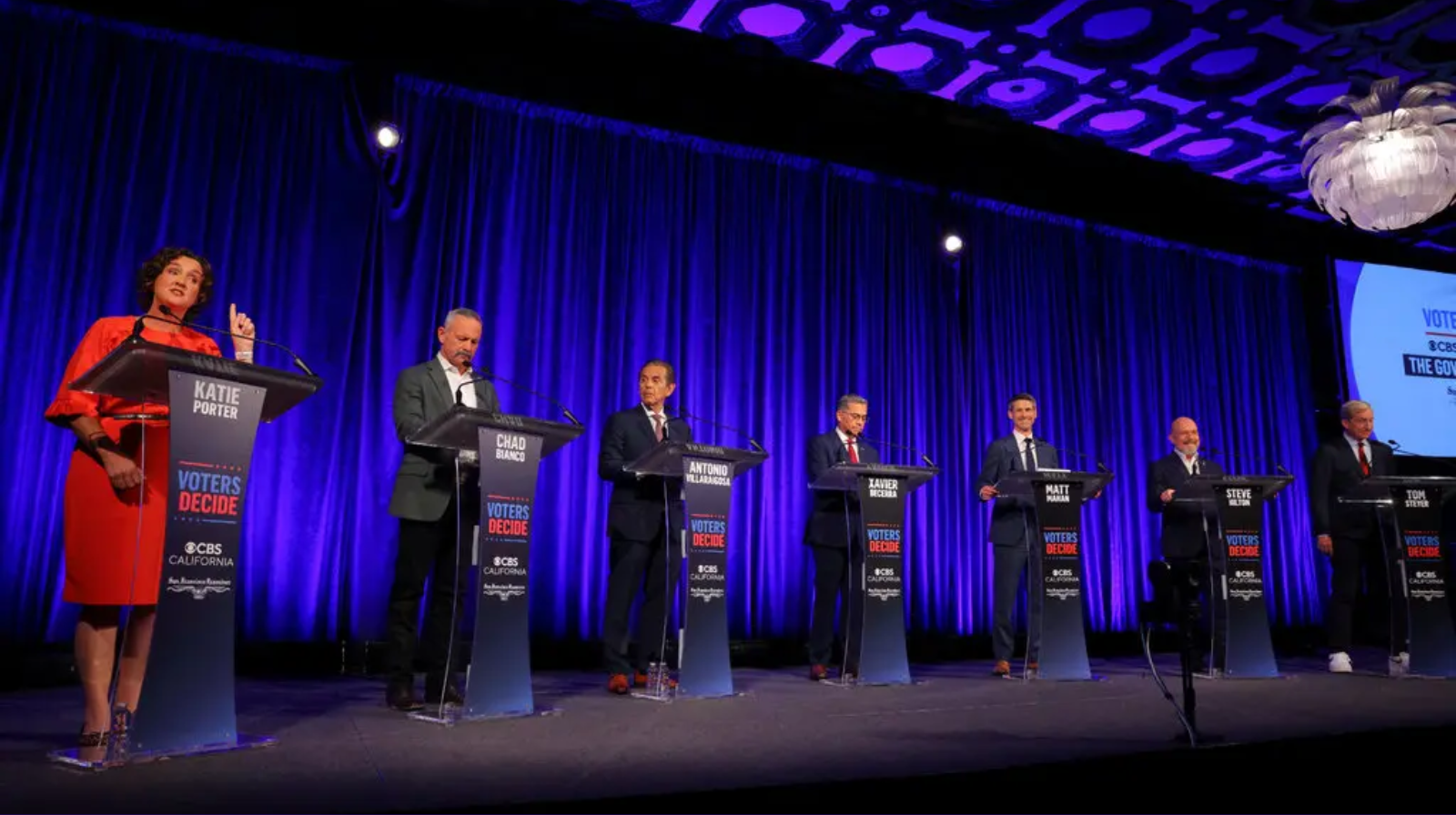 California Governor Debate