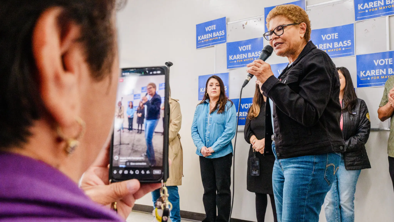 L.A. Mayor’s Race, Karen Bass
