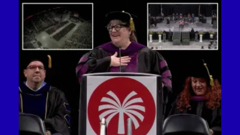AI Bot Malfunctions at Graduation