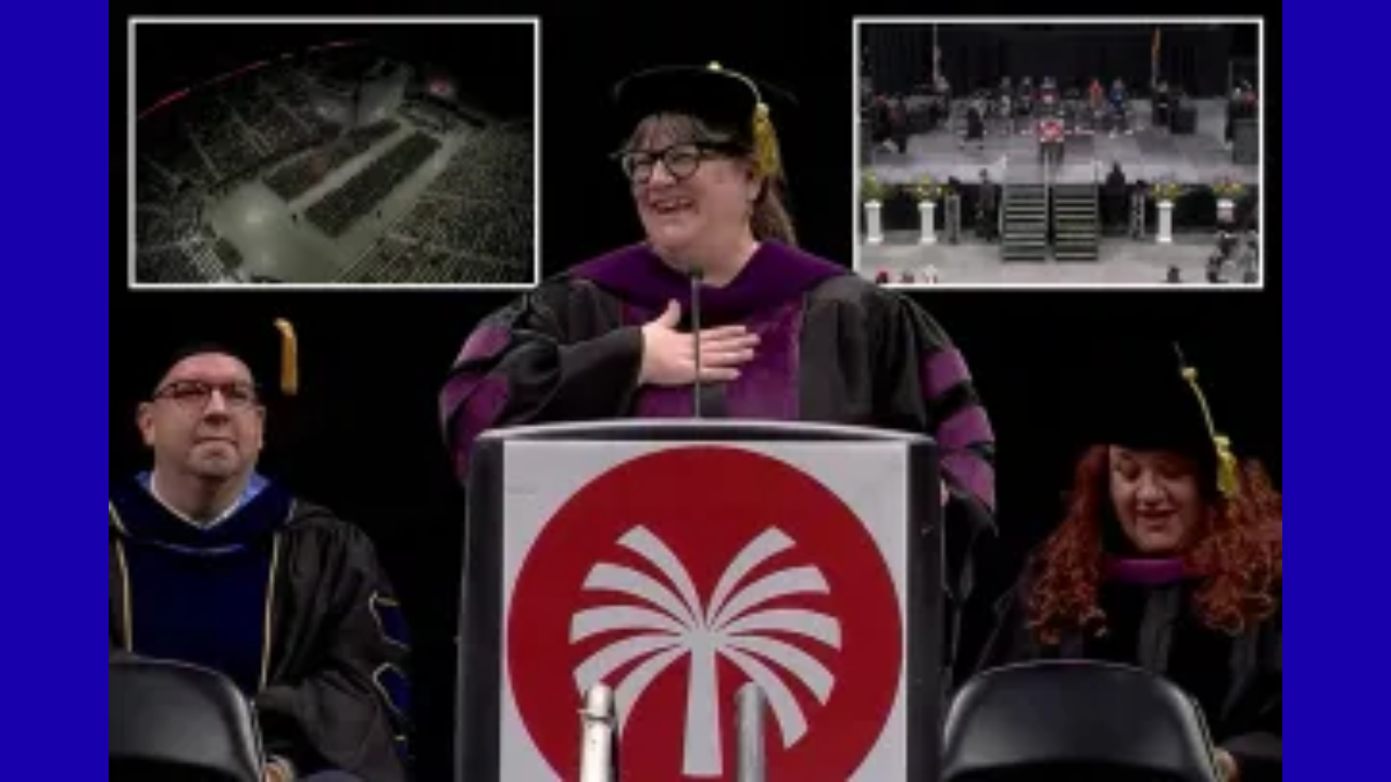 AI Bot Malfunctions at Graduation