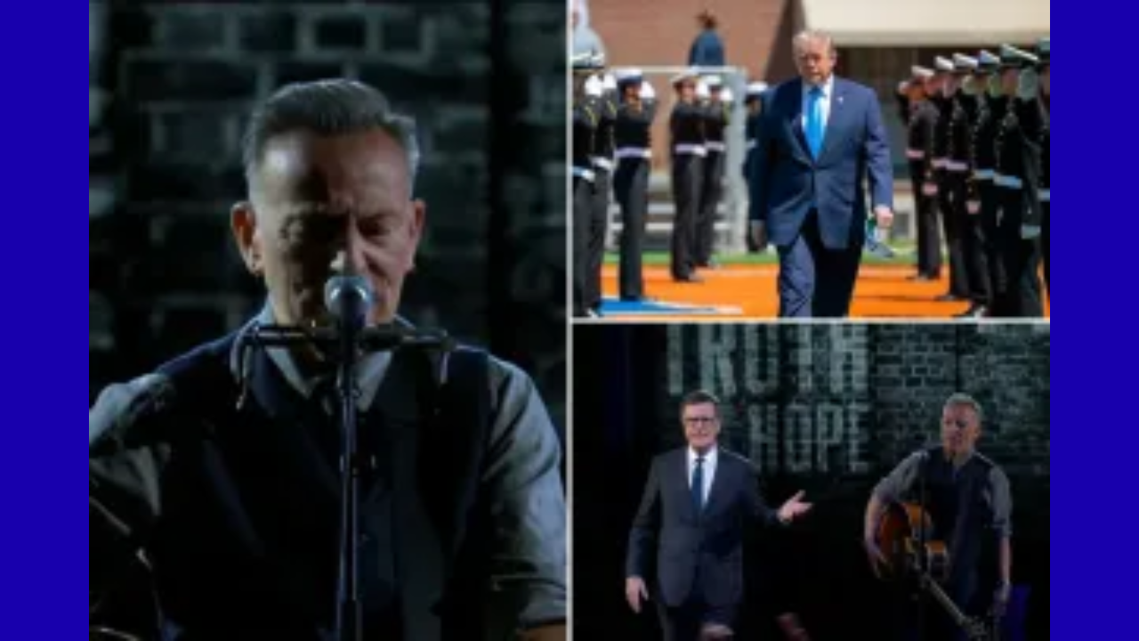 Bruce Springsteen Calls Out Trump