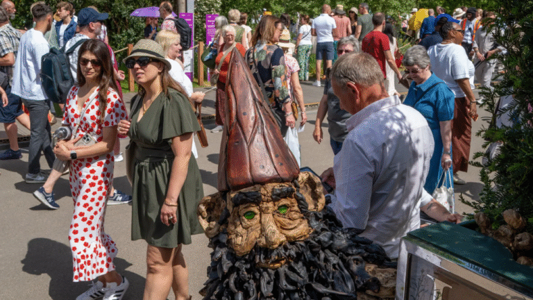 Gnomes, Rock Stars, and 'Good British Madness' at the Chelsea Flower Show