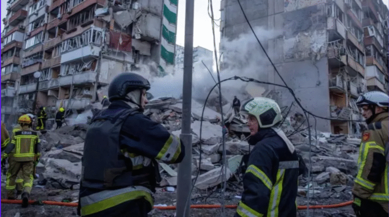 Kyiv After Devastating Air Strikes