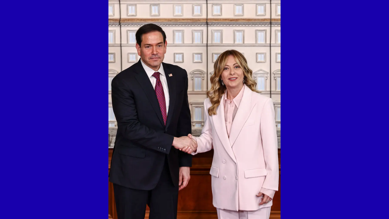 Rubio and Meloni Meet