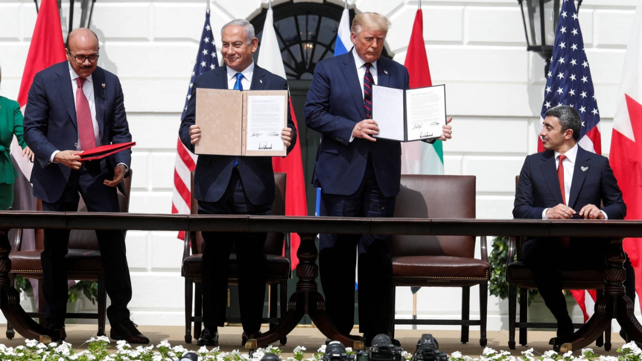 Trump Ties New Iran Deal Directly to the Abraham Accords