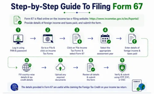 How to File Form 67 for Foreign Tax Credit in India (Step-by-Step)