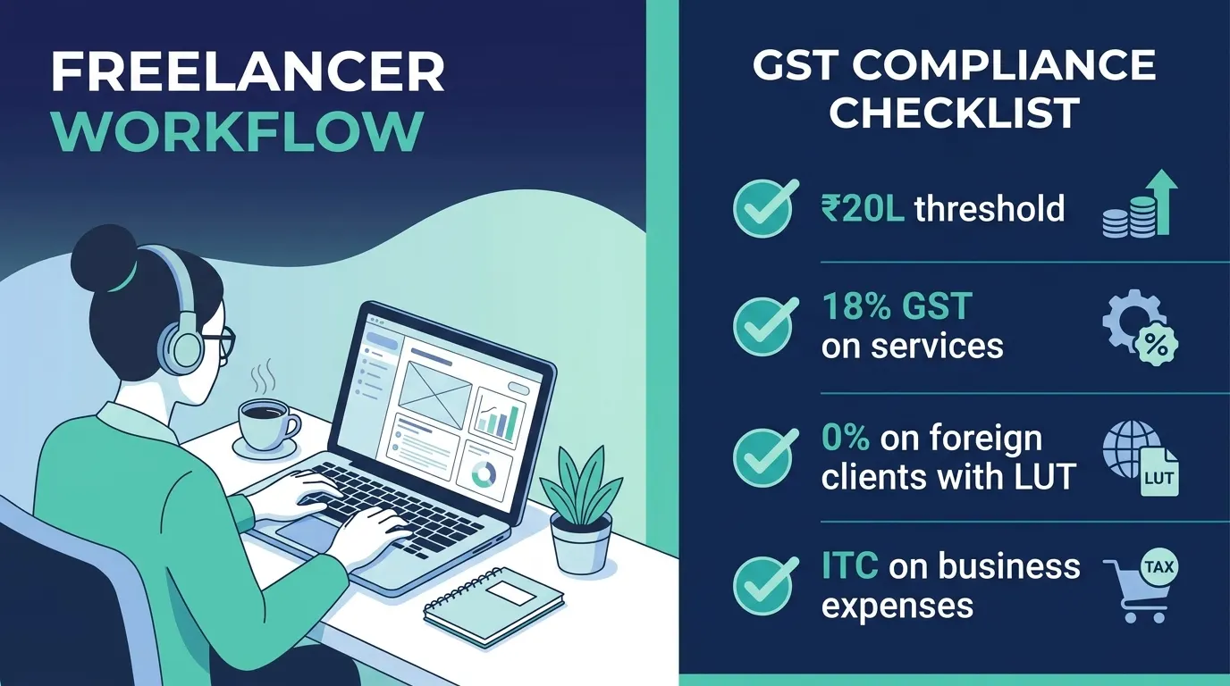 Do Indian Freelancers Need GST for Foreign Client Payments in 2026? Everything About FIRC & Export of Services