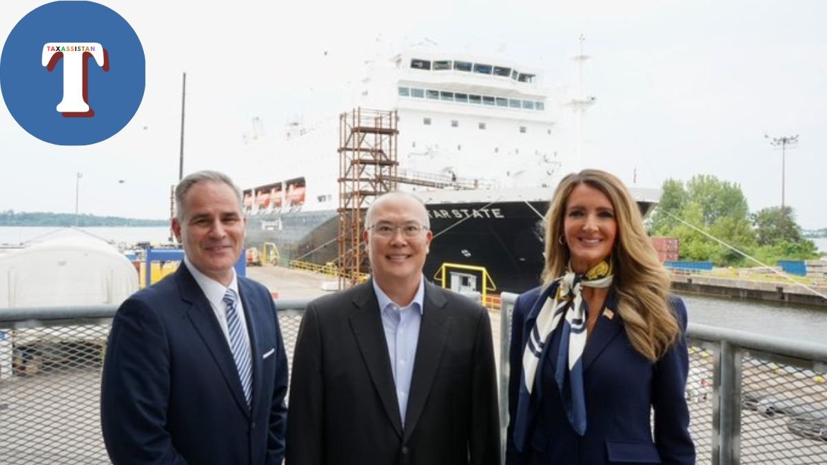 U.S. Officials Visits Hanwha Philly Shipyard