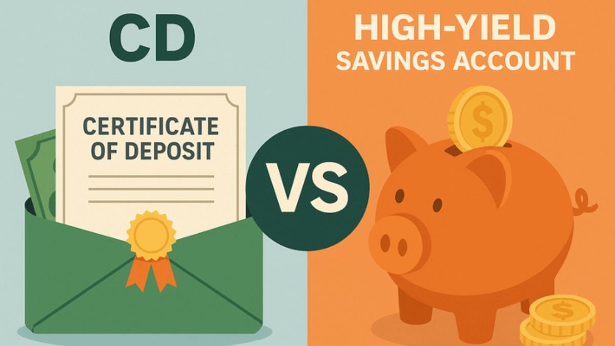 High-Yield Savings Account vs. CD: Which Earns More on $10,000 in 1 Year?