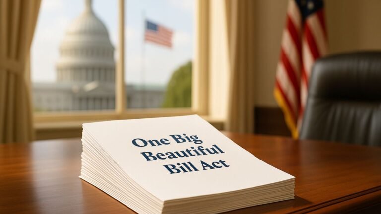 One Big Beautiful Bill Act: Key Tax Law Changes, New Deductions, and Expiration Dates