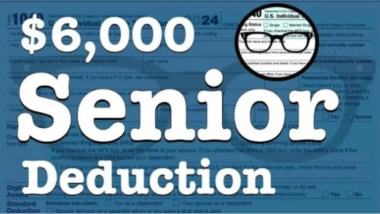 The OBBBA Senior Tax Break: How the New $6,000 Deduction Works for You